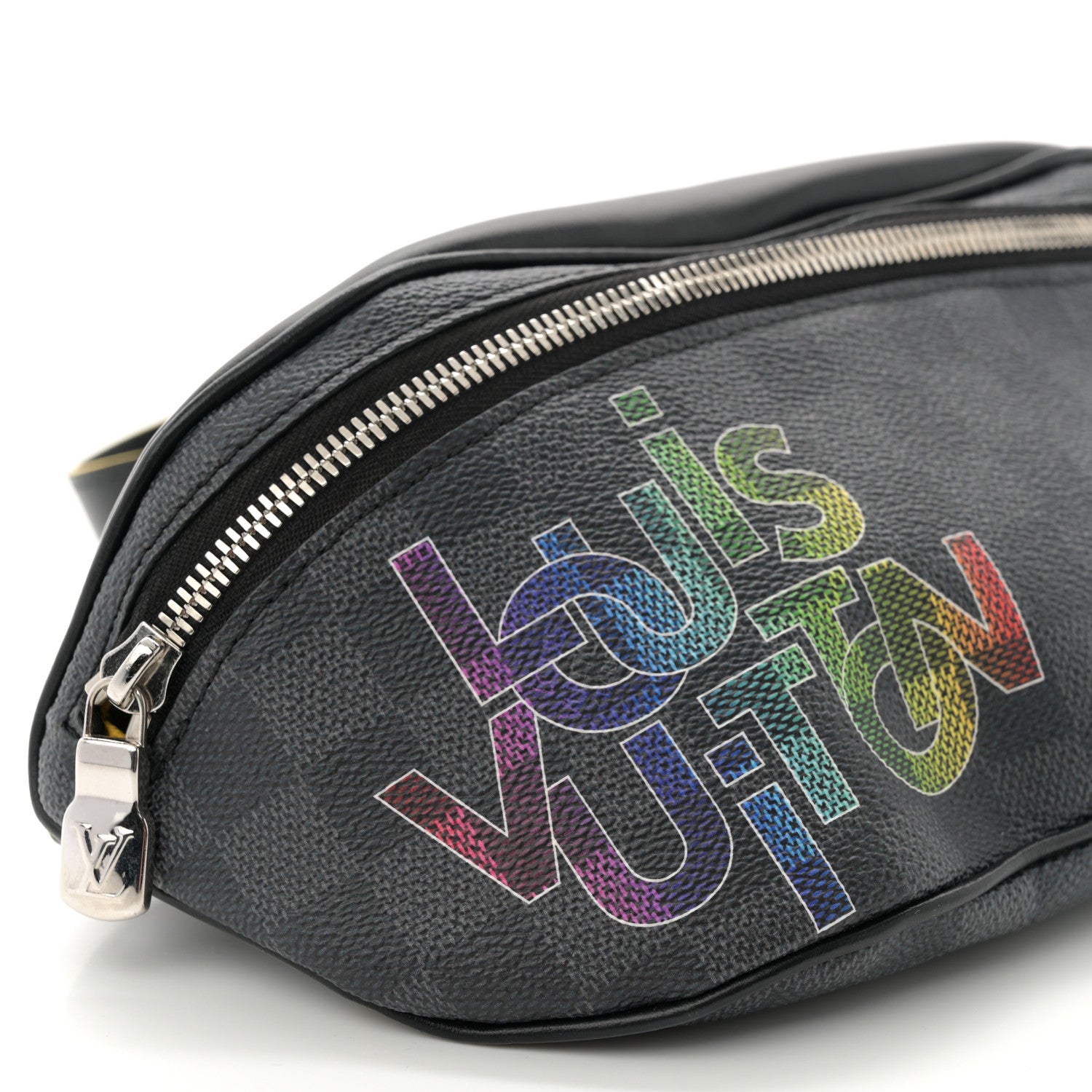 Louis Vuitton Damier Graphite Bumbag Yellow 9 of 10