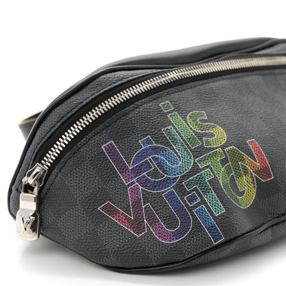 Louis Vuitton Damier Graphite Bumbag Yellow 9 of 10
