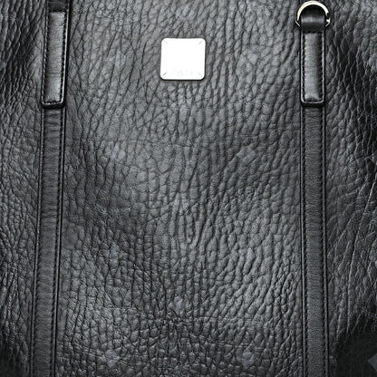 MCM Visetos Toni Shopper Tote Black 7 of 10