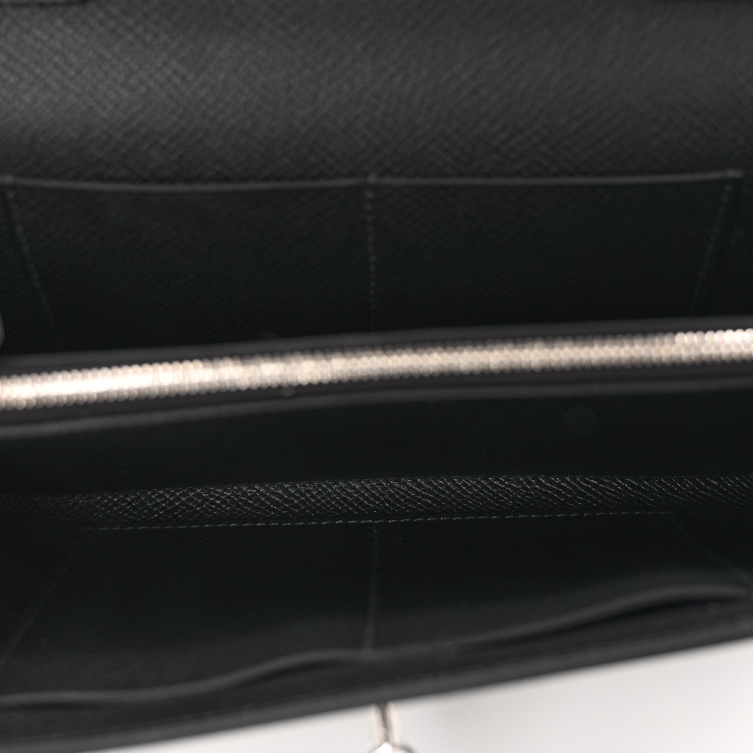 Hermes Epsom Kelly Wallet To Go Black 5 of 9