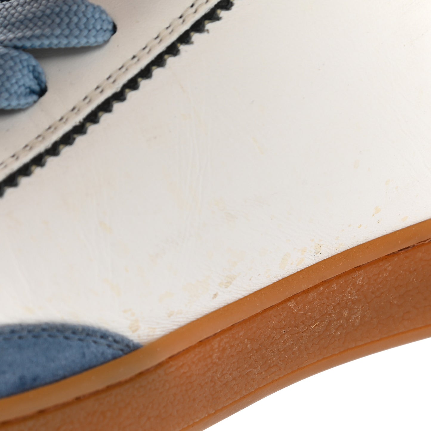 Calfskin Frontrow Sneakers 37.5 Blue