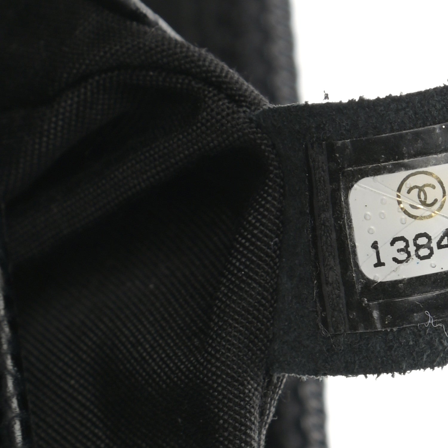 Chanel Caviar Half Moon Wallet On Chain WOC Black 9 of 10