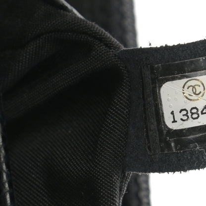 Chanel Caviar Half Moon Wallet On Chain WOC Black 9 of 10