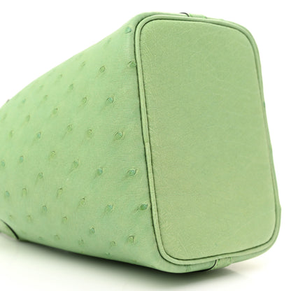 Hermes Ostrich Micro Picotin Lock Vert Criquet 9 of 11
