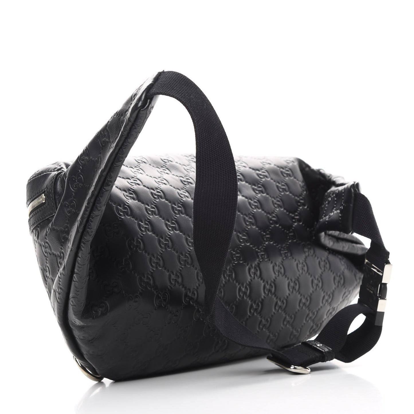 Guccissima Web Belt Bag Black
