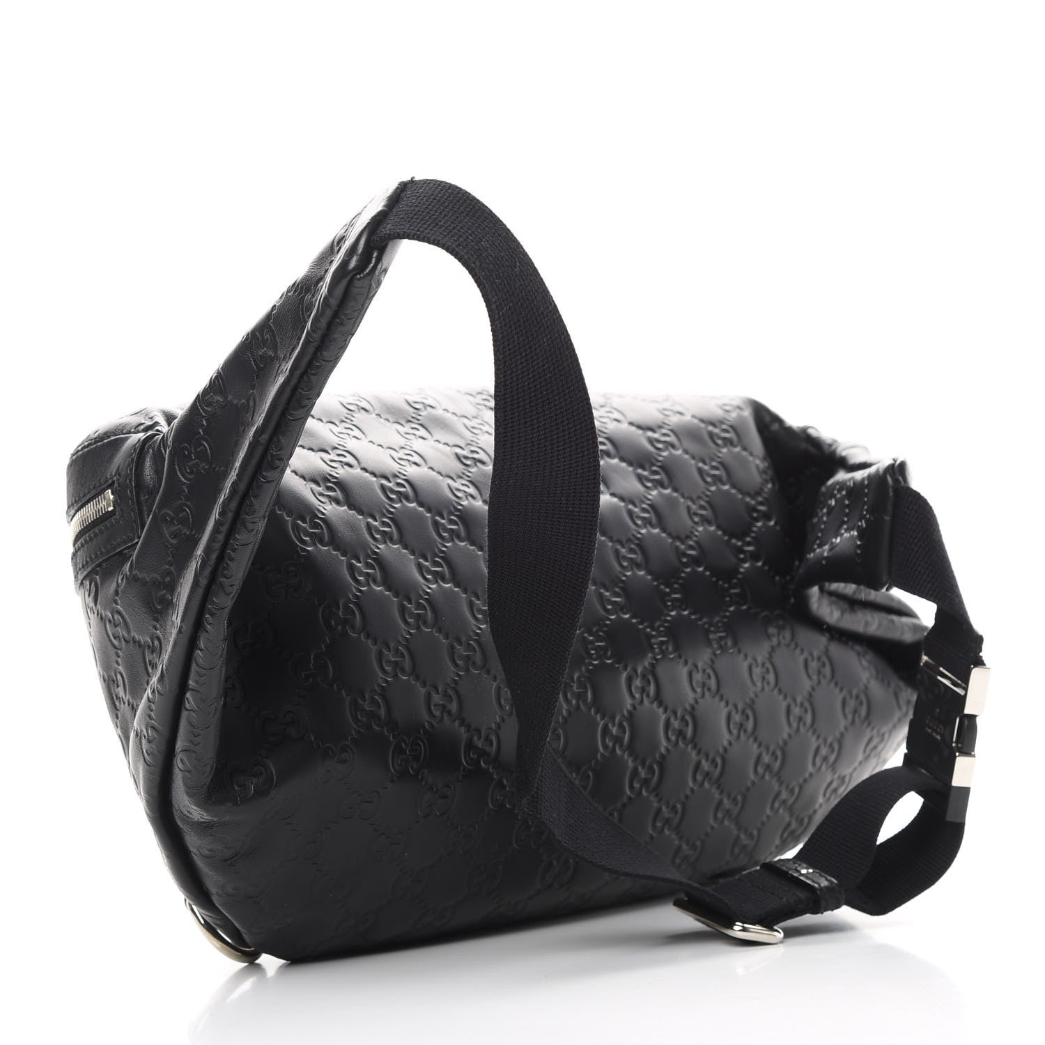Gucci Guccissima Web Belt Bag Black 3 of 12