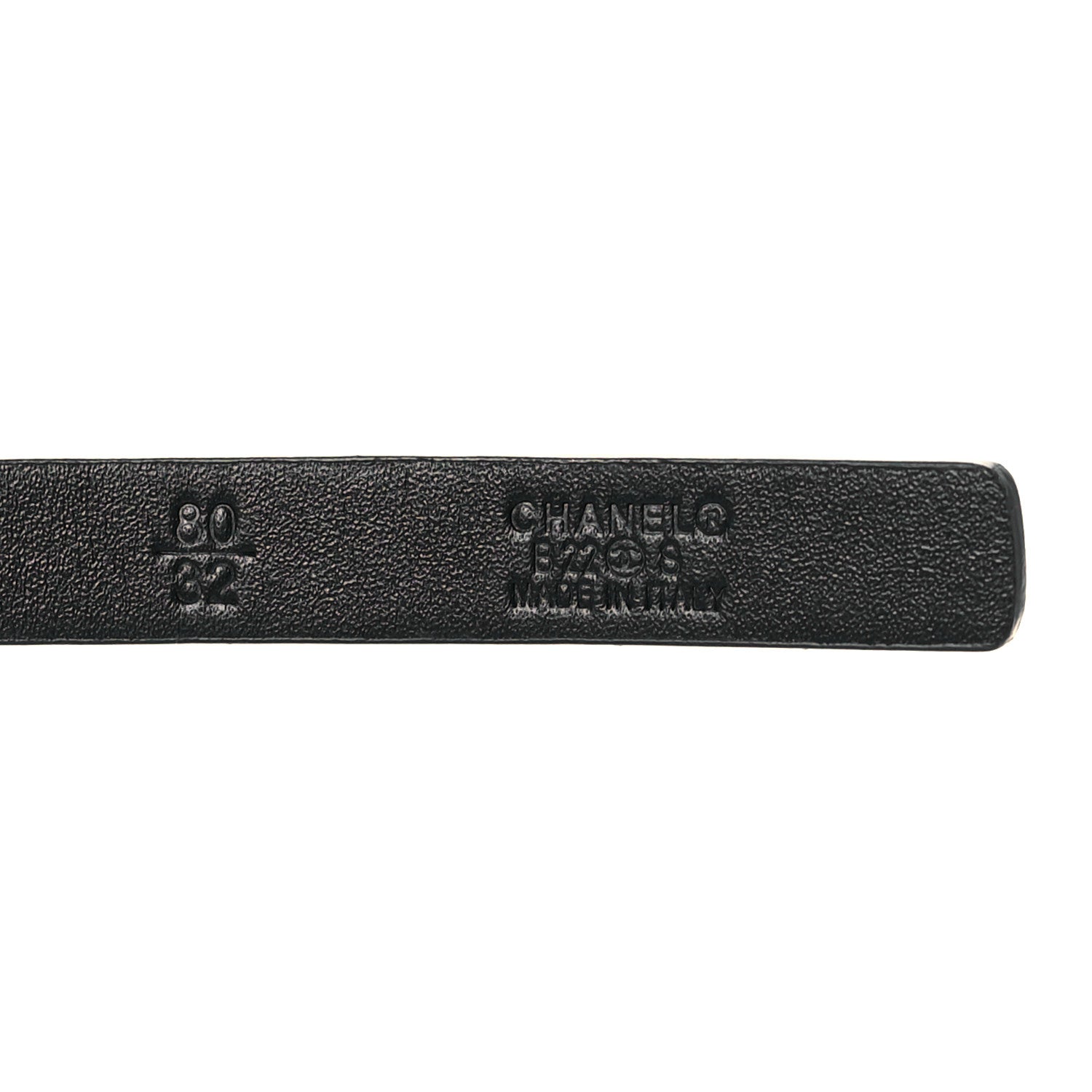 Chanel Calfskin Metal CC Chain Belt 80 32 Black 4 of 8