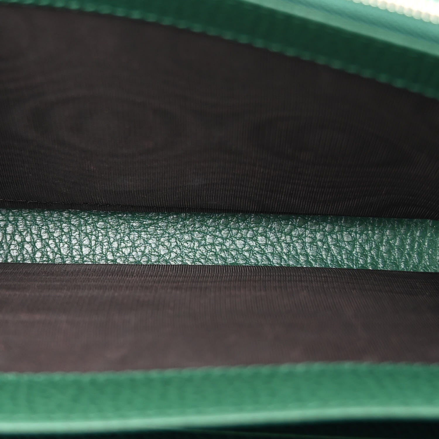 Gucci Calfskin Mini Dionysus Chain Wallet Emerald 6 of 12