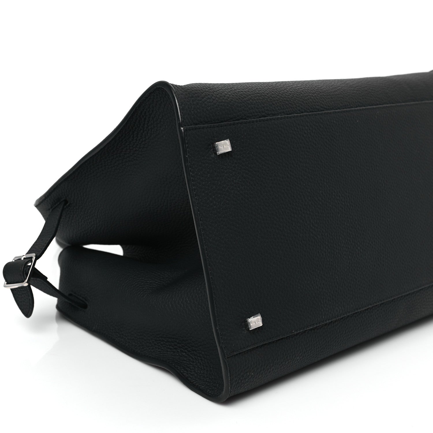 The Row Matte Grained Calfskin Soft Margaux 15 Black 8 of 10