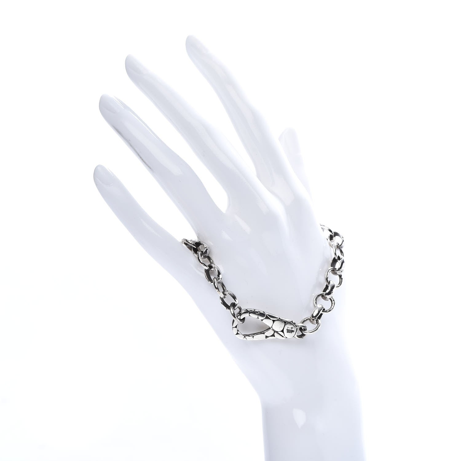 John Hardy Sterling Silver Kali Pebble Link Bracelet 2 of 6