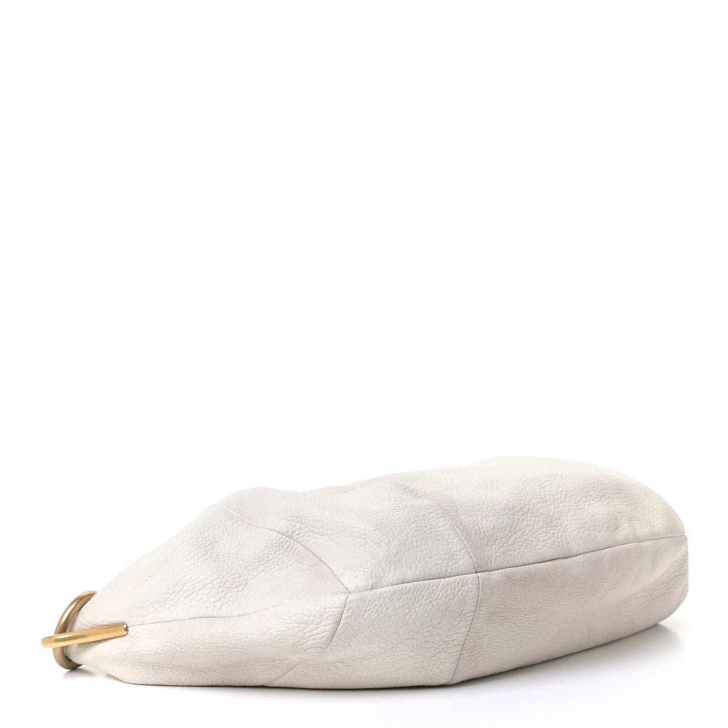 Prada Deerskin Tamponato Hobo White 5 of 15