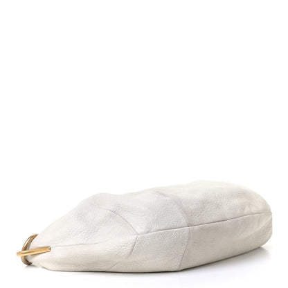 Prada Deerskin Tamponato Hobo White 5 of 15
