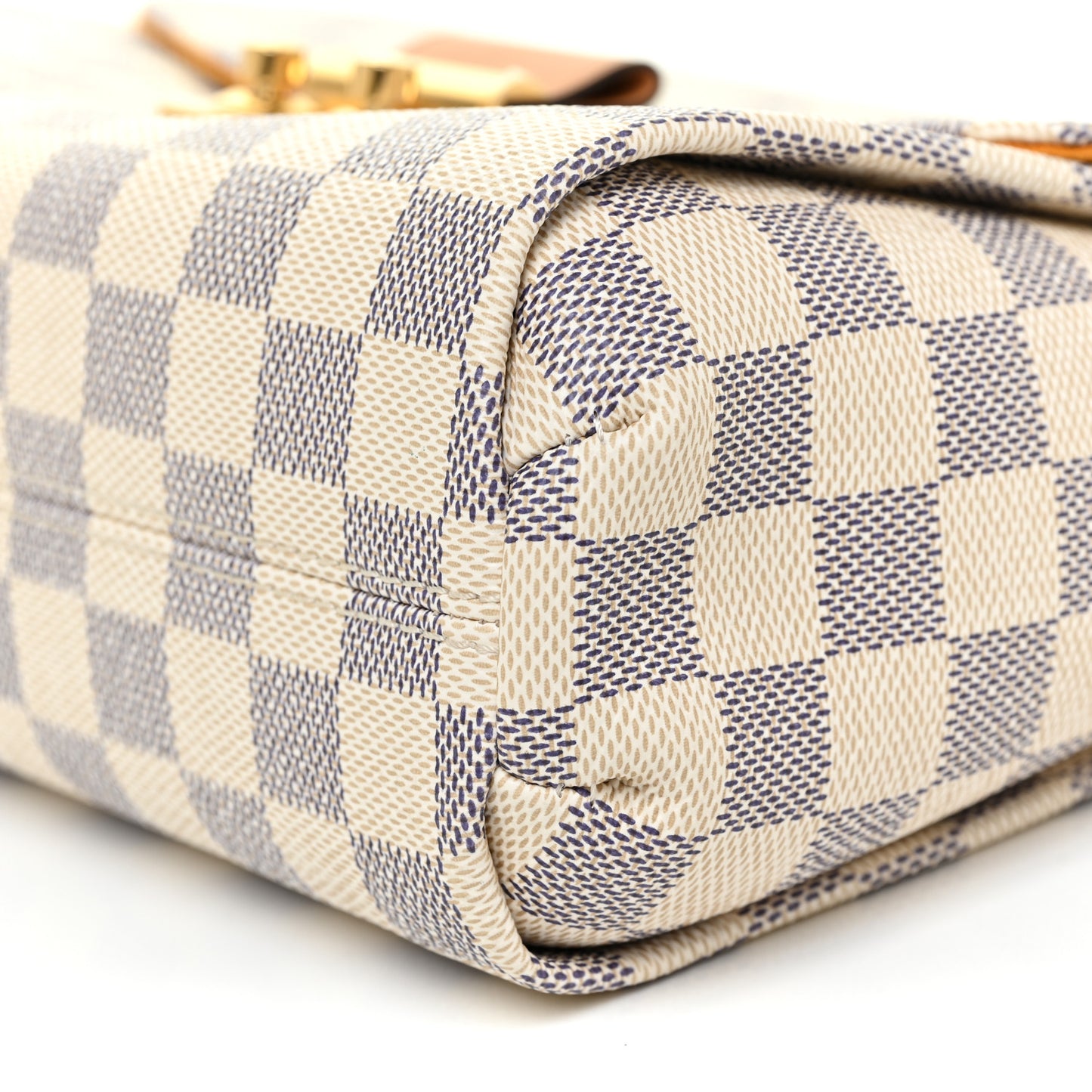 Damier Azur Braided Croisette Rose