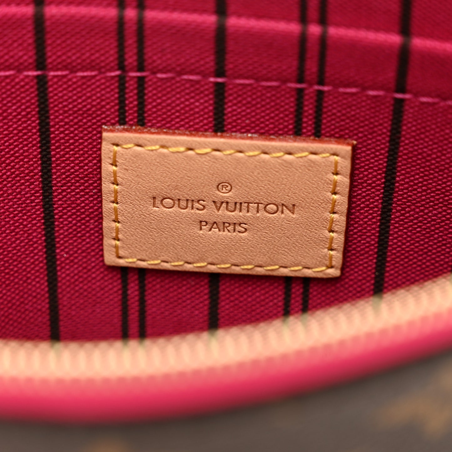 Monogram Neverfull MM GM Pochette Pivoine