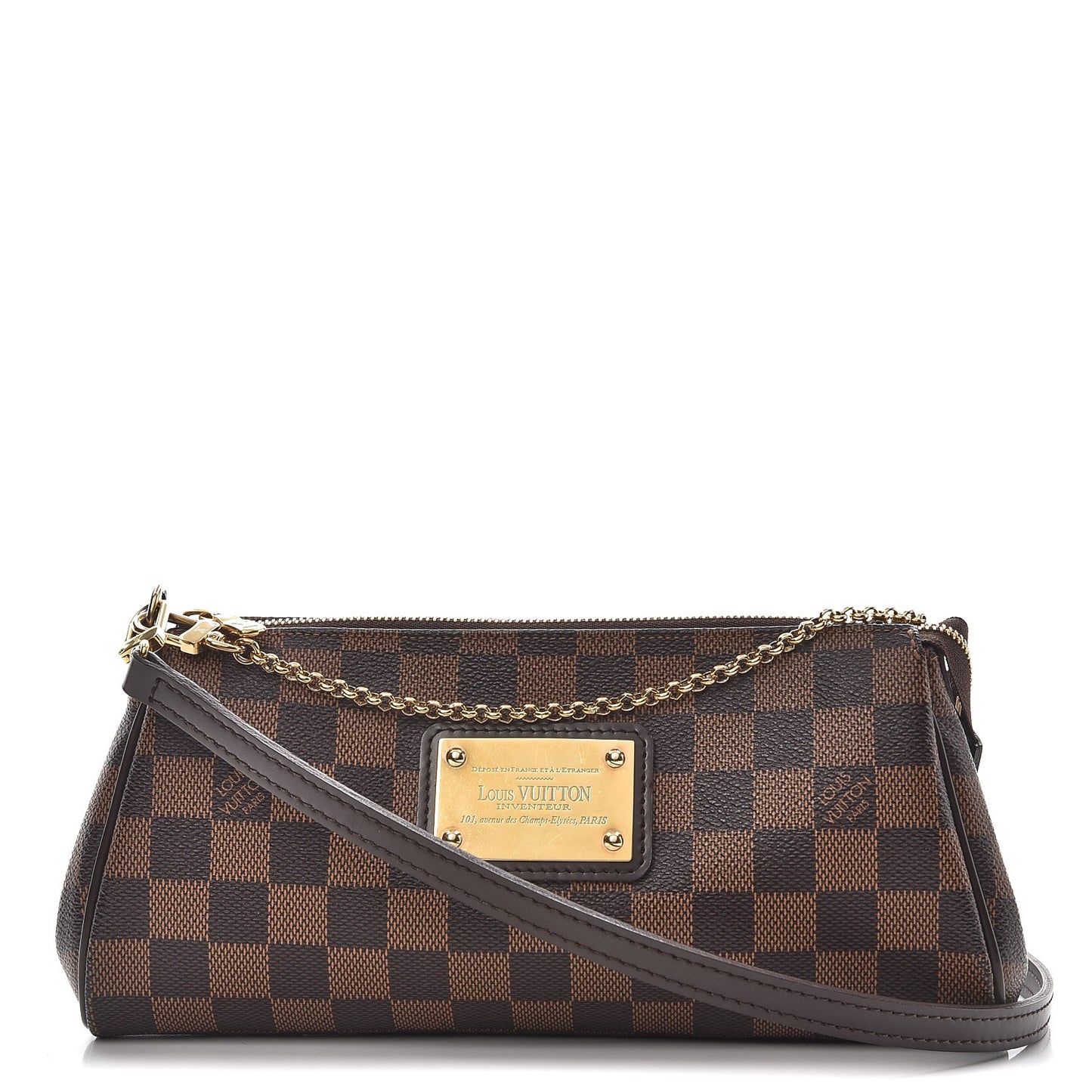 Damier Ebene Eva Clutch