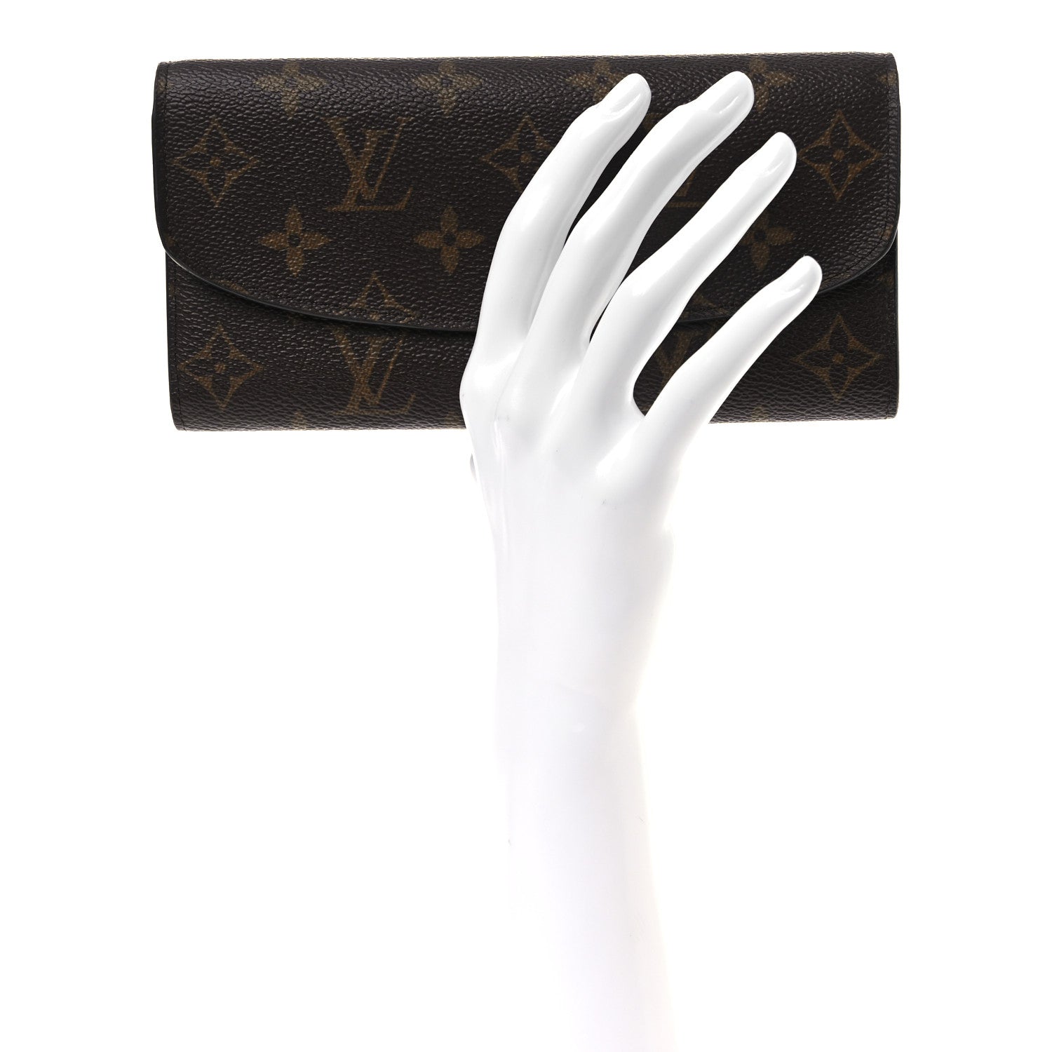 Louis Vuitton Monogram Emilie Wallet Fuchsia 2 of 7