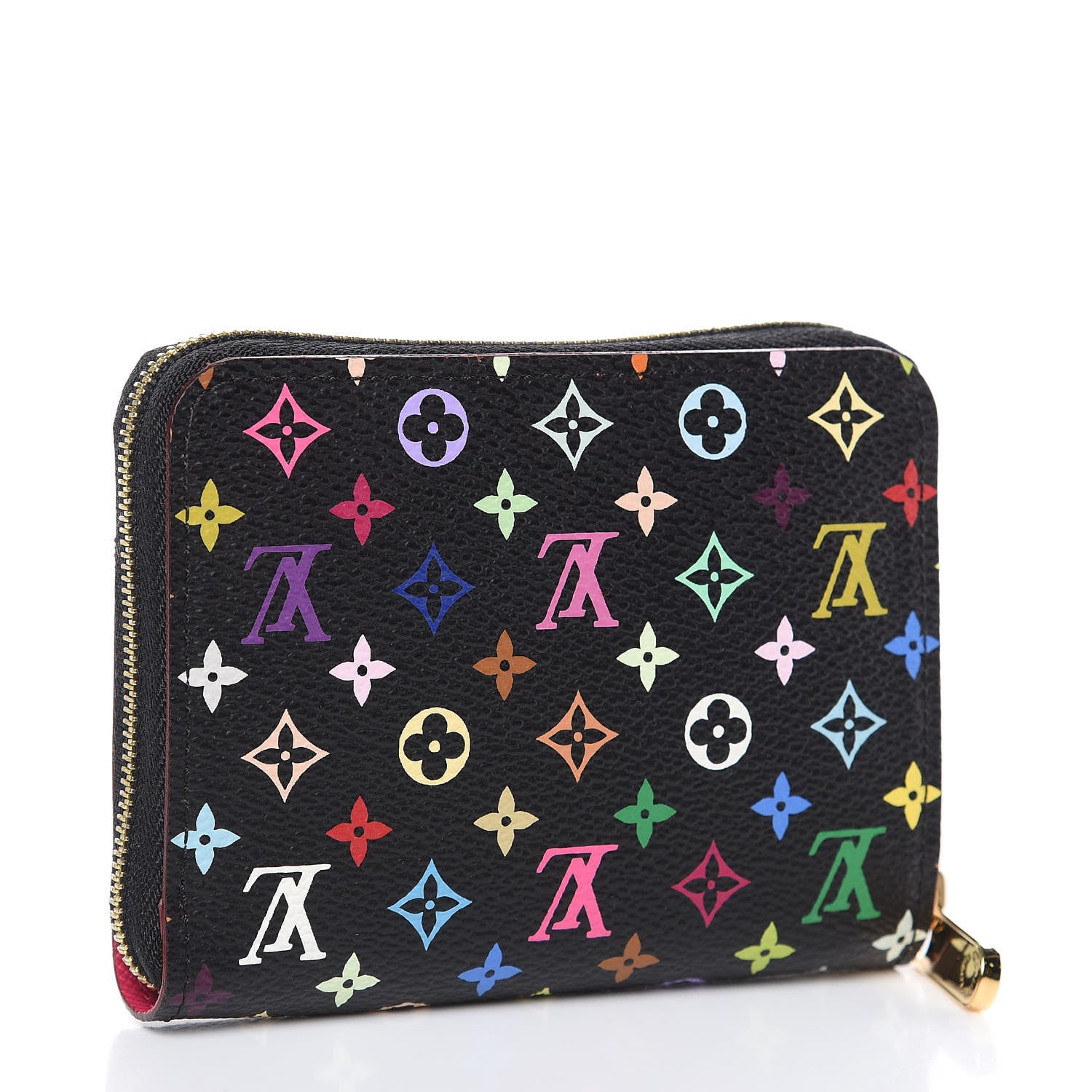 Louis Vuitton Monogram Multicolor Zippy Coin Purse Black Grenade 3 of 6
