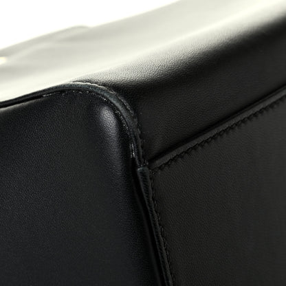 Fendi Nappa Mini Peekaboo Iconic Satchel Black 6 of 6