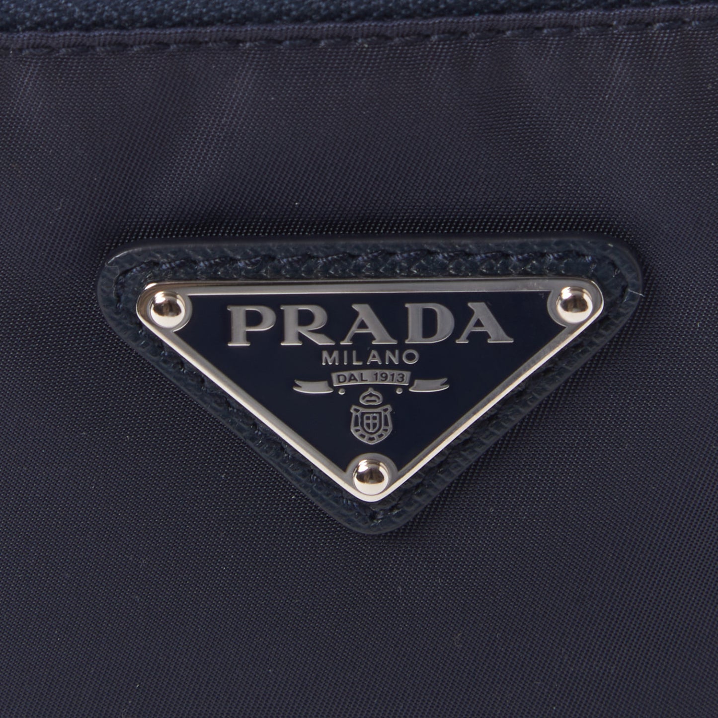 Tessuto Nylon Saffiano Messenger Bag Baltico