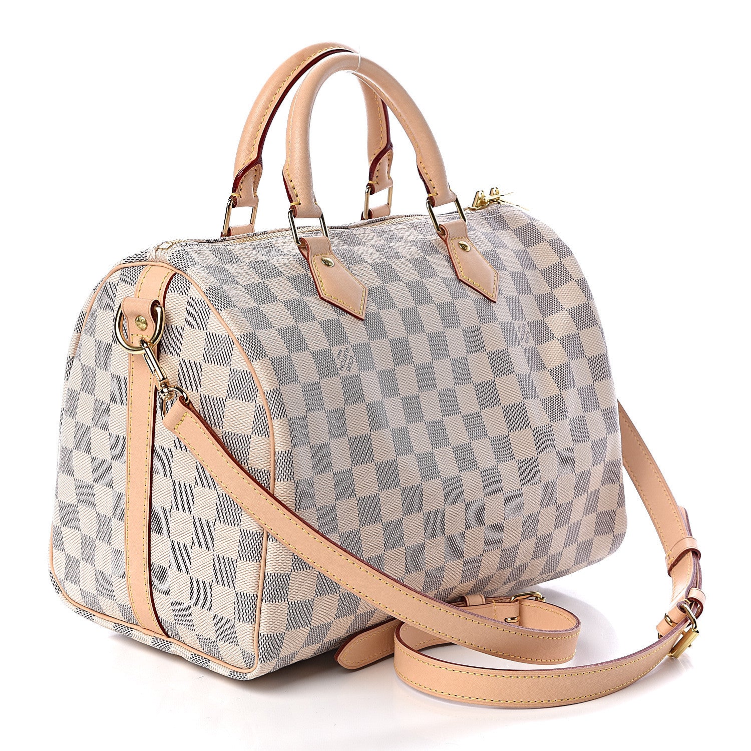 Louis Vuitton Damier Azur Speedy Bandouliere 30 3 of 10