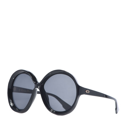 Christian Dior Acetate Bianca Sunglasses Black 1 of 8