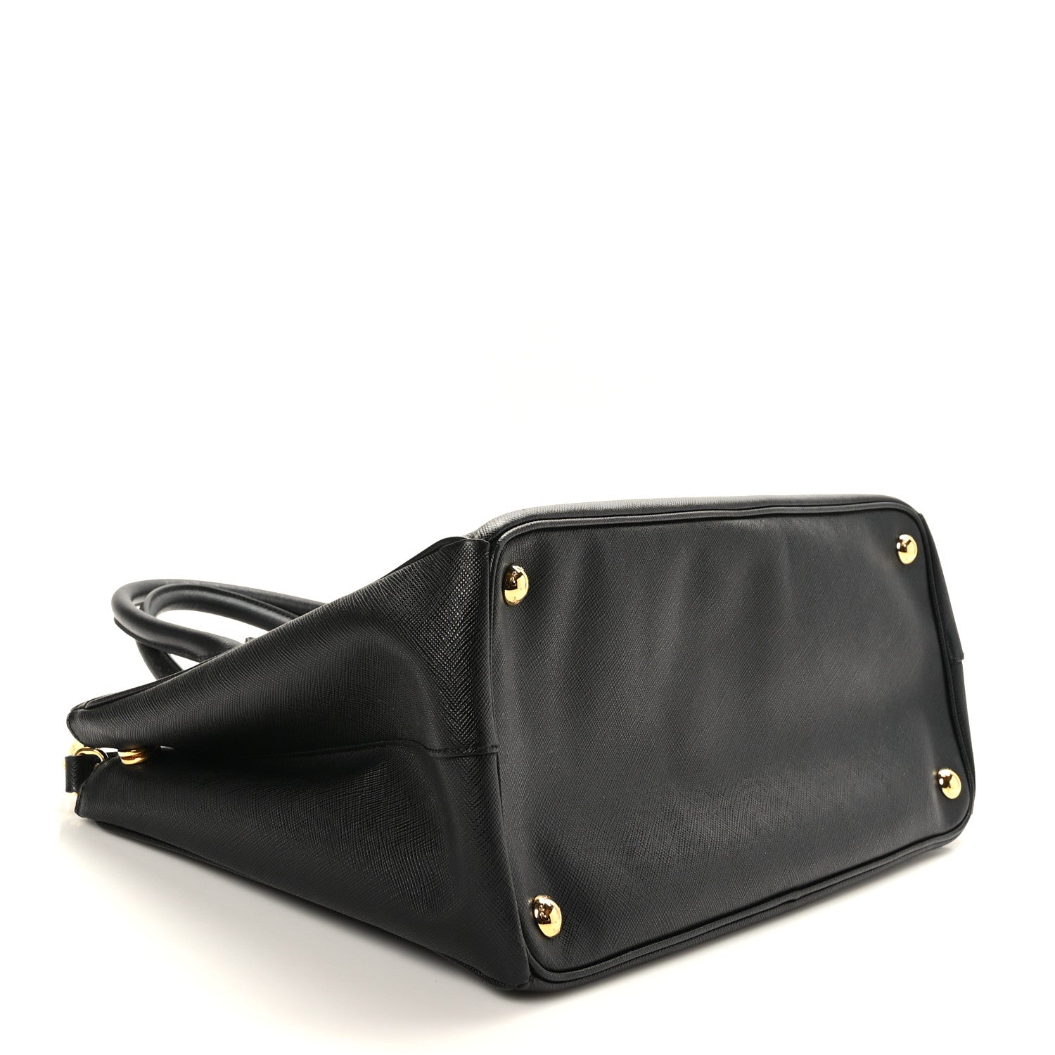 Prada Saffiano Medium Galleria Double Zip Tote Black 4 of 8