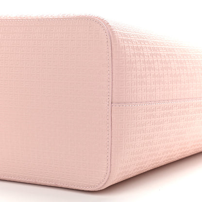 Givenchy Calfskin Logo Embossed Wing Shopper Tote Blush Pink 9 of 9