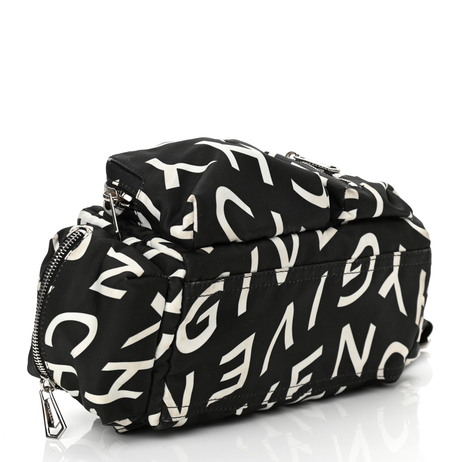 Givenchy Nylon Allover Logo Belt Bag Black 4 of 9