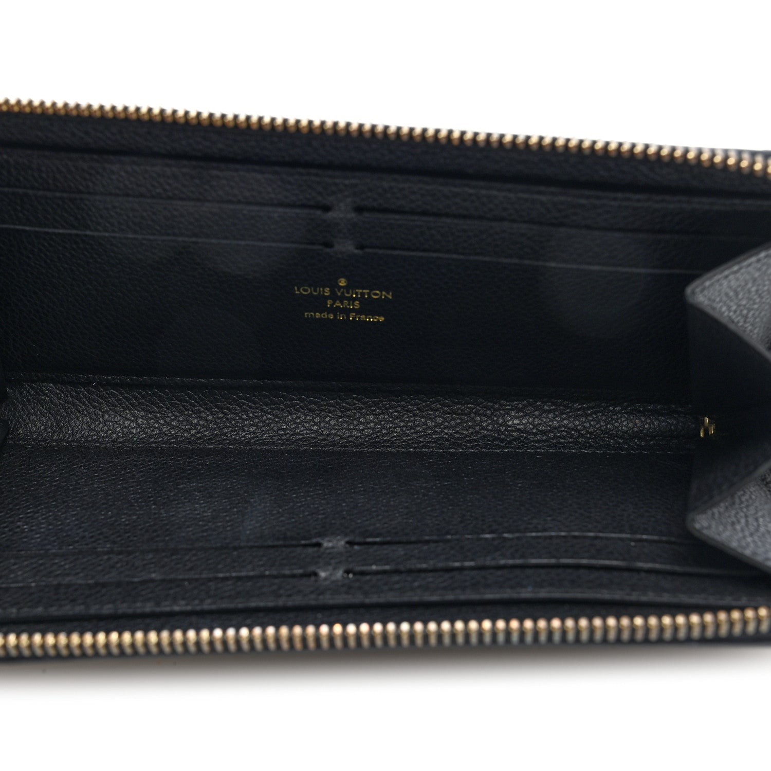 Louis Vuitton Empreinte Clemence Wallet Black 5 of 6