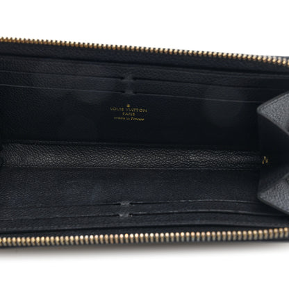 Louis Vuitton Empreinte Clemence Wallet Black 5 of 6
