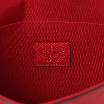 Louis Vuitton Empreinte Pochette Felicie Chain Wallet Scarlet 7 of 15