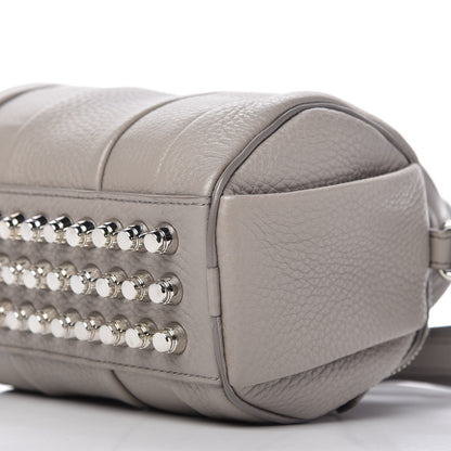 Alexander Wang Pebbled Lambskin Mini Rockie Gray Rhodium Hardware 7 of 8