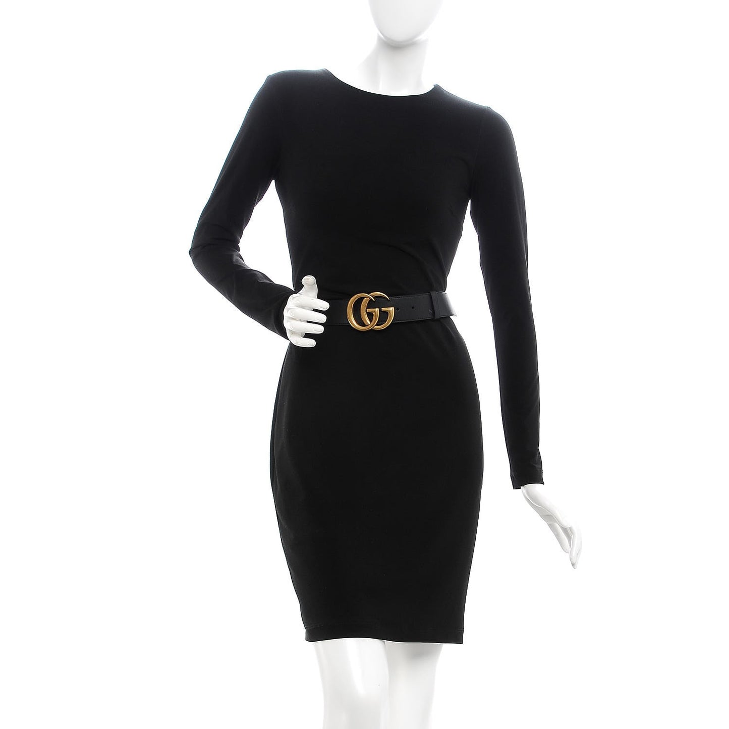 Calfskin Double G 40mm Belt 90 36 Black