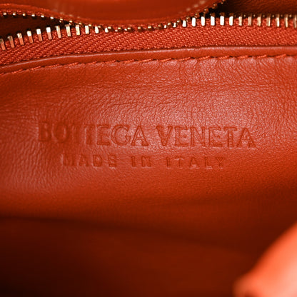 Bottega Veneta Lambskin Maxi Intreccio Padded Chain Cassette Crossbody Bag Maple 6 of 10