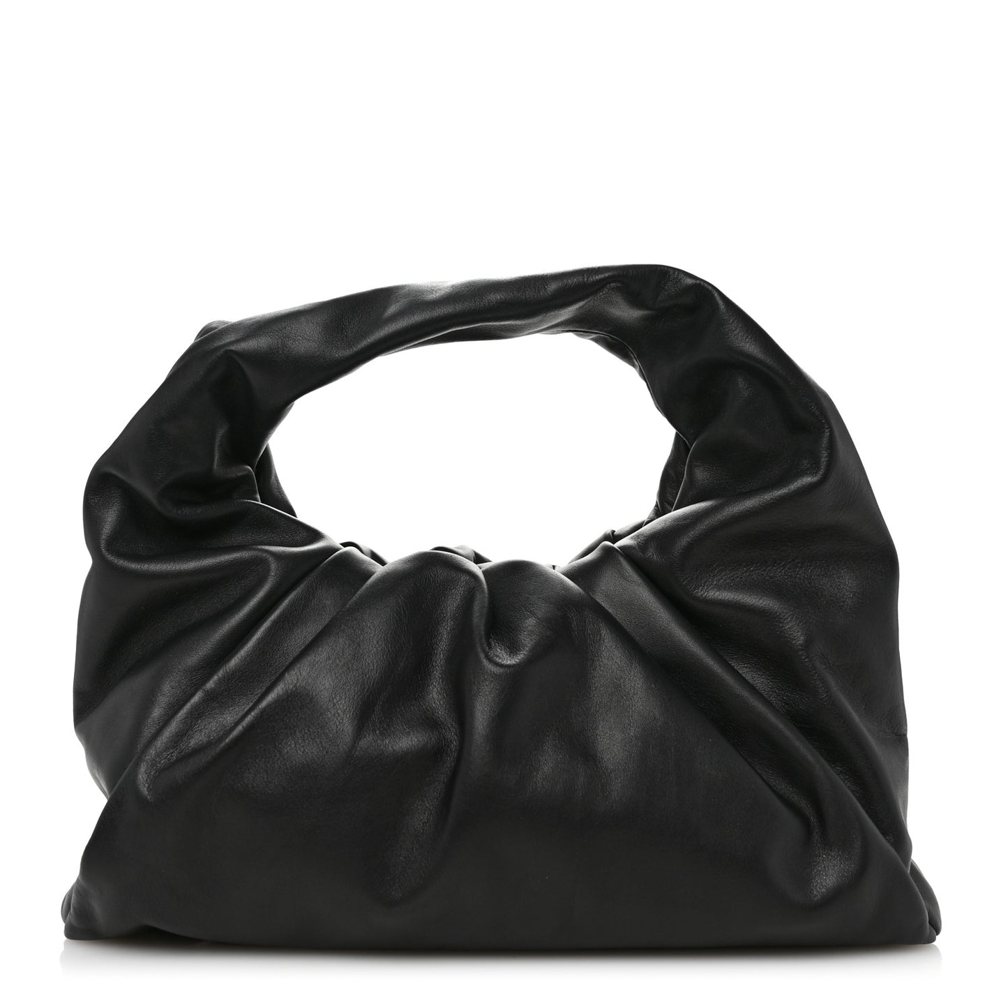 Smooth Butter Calfskin Small The Shoulder Pouch Black