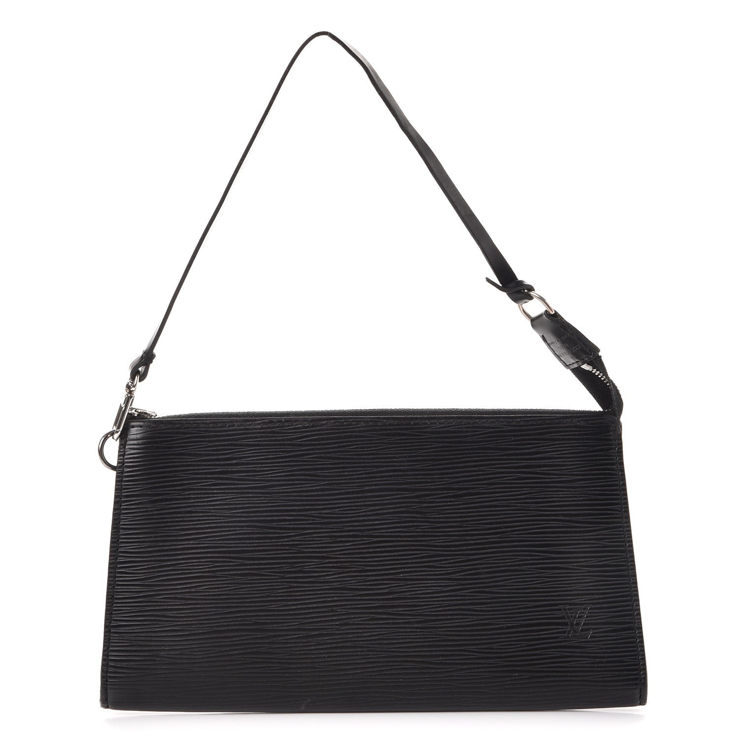 Louis Vuitton Epi Pochette Accessories 24 Black 1 of 10