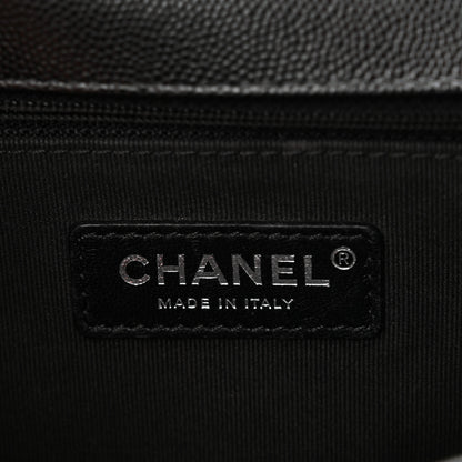 Chanel Caviar Quilted New Medium Boy Flap Black 6 of 10