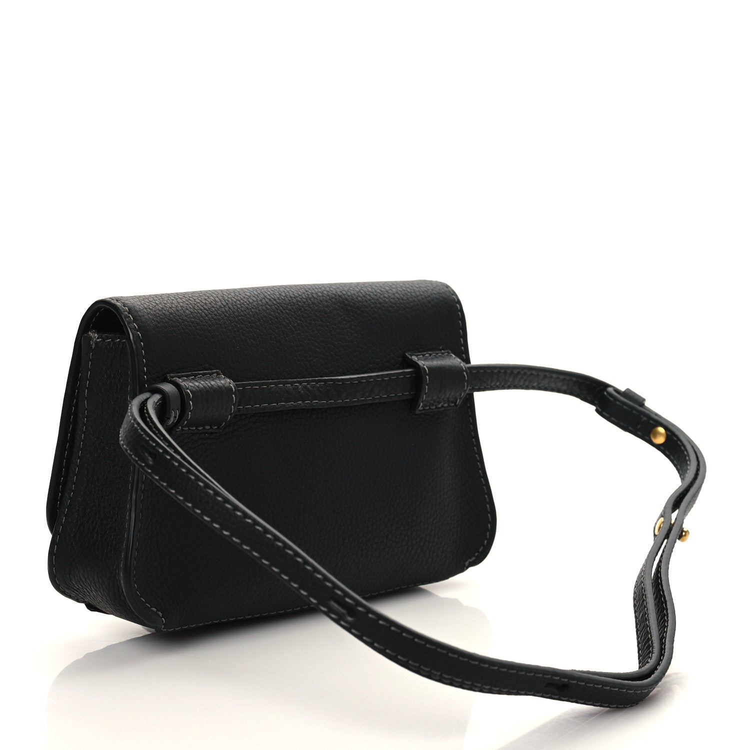 Chloe Calfskin Marcie Convertible Belt Bag Black 3 of 10