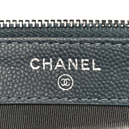 Chanel Caviar Quilted Small Clutch With Chain Grey 7 of 15