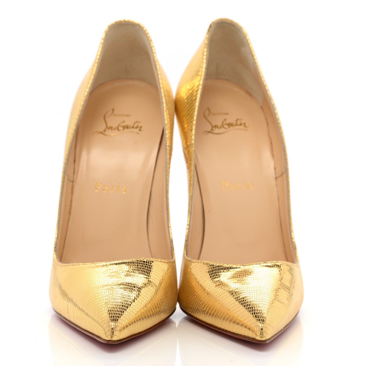 Laminato Dino So Kate 120 Pumps 38 Gold