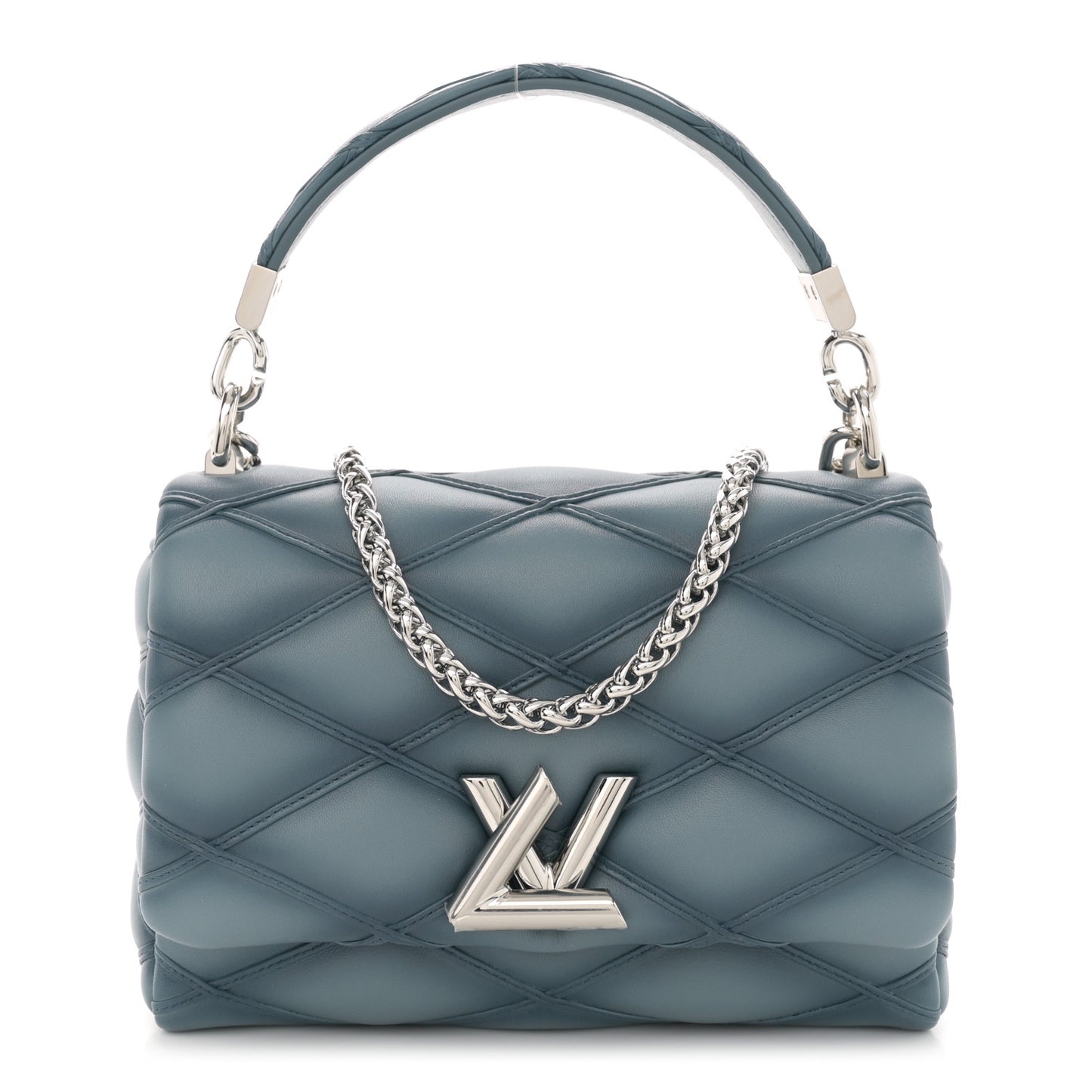 Lambskin Malletage GO-14 PM NM Denim Blue