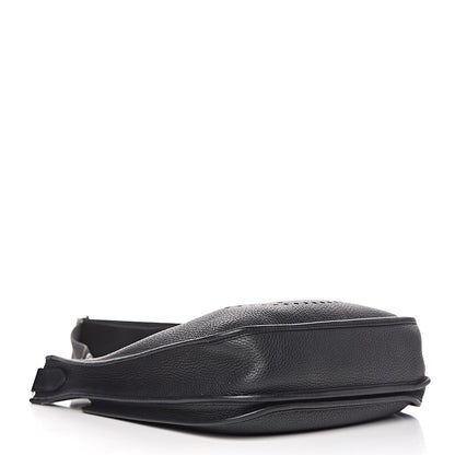Hermes Taurillon Clemence Evelyne III PM Black 4 of 11