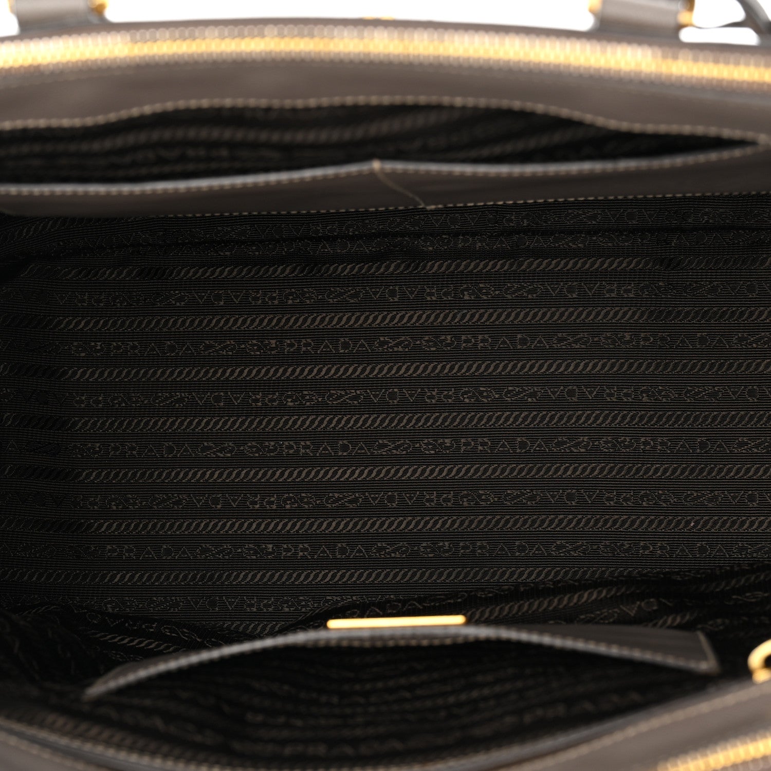 Prada Saffiano Lux Large Galleria Double Zip Tote Argilla 5 of 12
