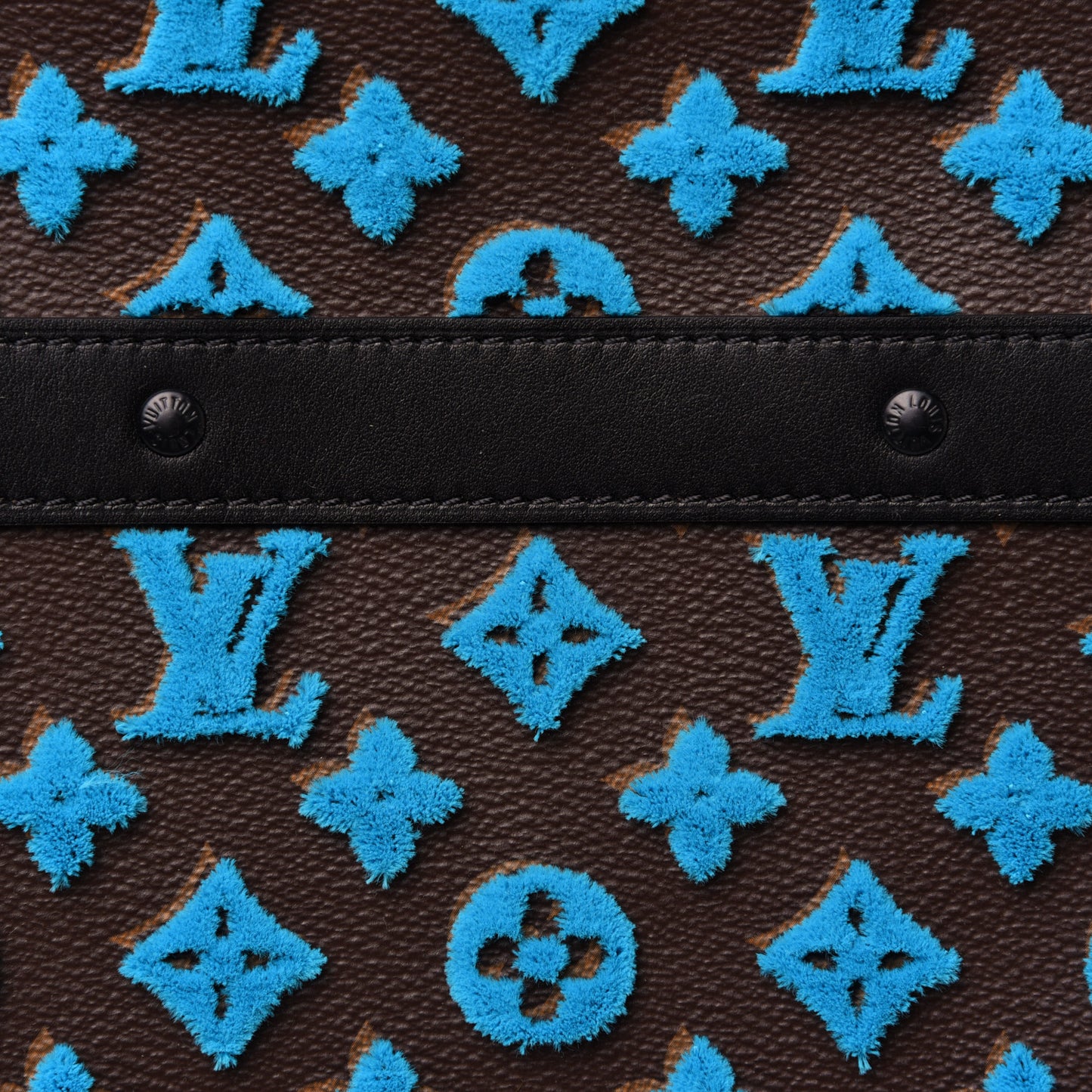 Monogram Tuffetage Soft Trunk Backpack PM Turquoise