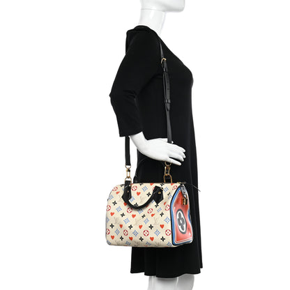 Louis Vuitton Game On Speedy Bandouliere 25 White 2 of 10