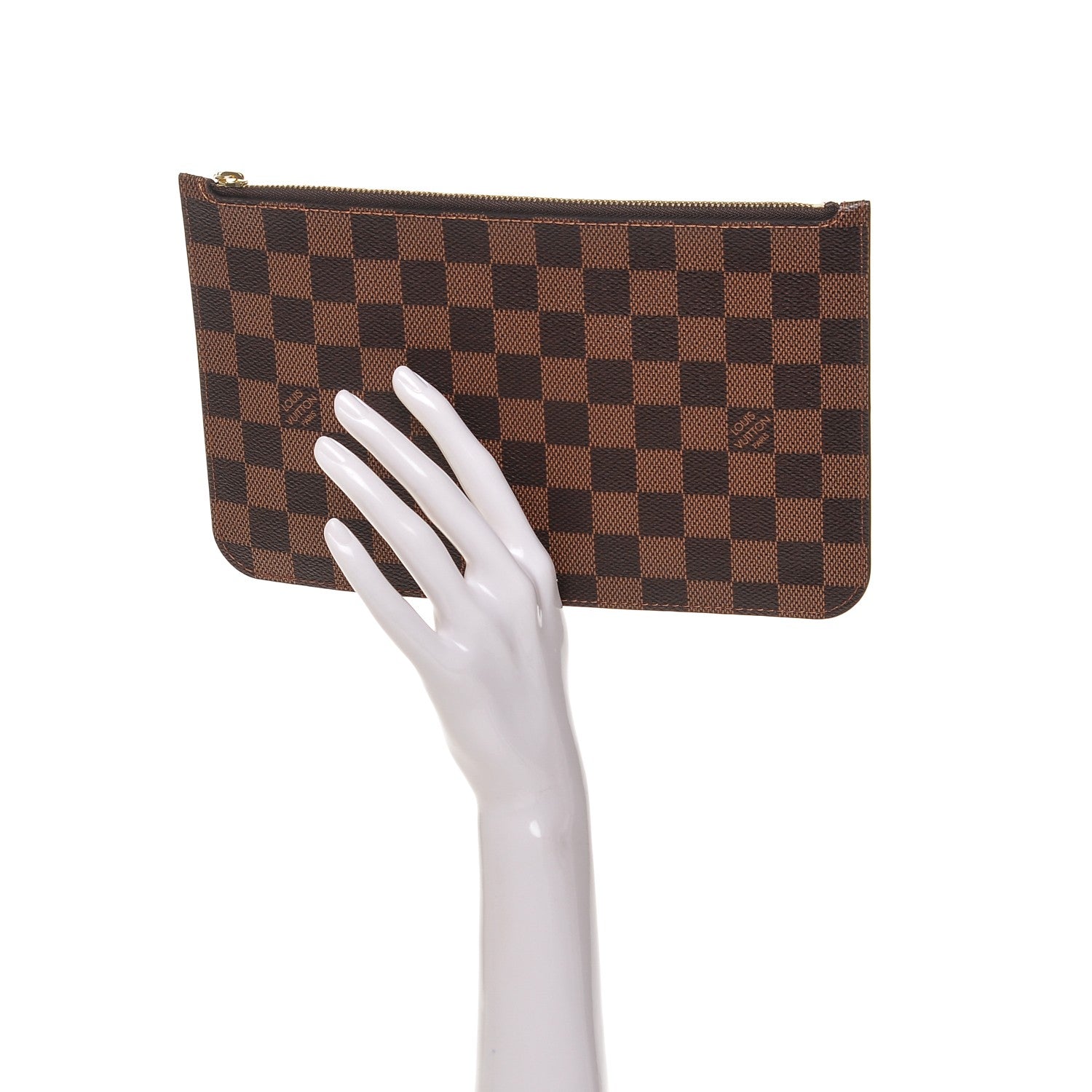 Louis Vuitton Damier Ebene Neverfull MM GM Pochette 2 of 6