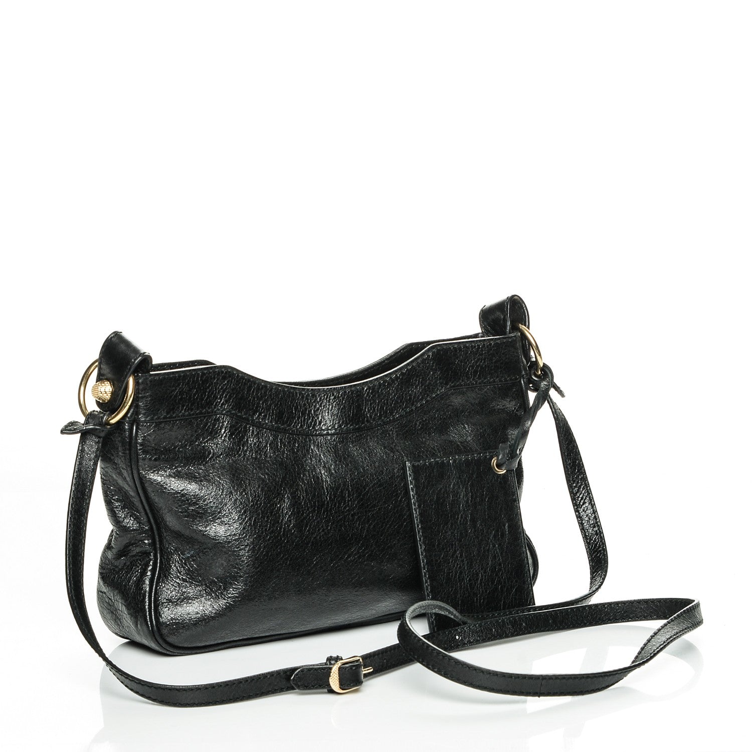 Balenciaga Agneau Giant 12 Gold Hardware Hip Black 3 of 7