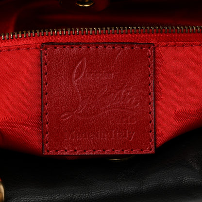 Christian Louboutin Calfskin Chain Shoulder Bag Black 6 of 9