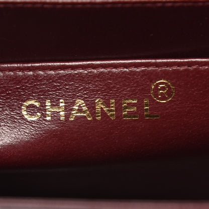 Chanel Lambskin Quilted XL Jumbo Single Flap Black 8 of 9