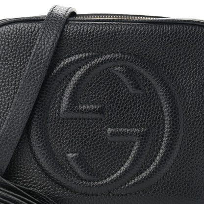 Gucci Pebbled Calfskin Small Soho Disco Bag Black 8 of 11